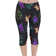 Mimi Velvet Capri Leggings 