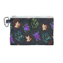 Mimi Canvas Cosmetic Bag (medium) by Mezalola