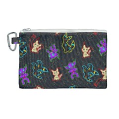 Mimi Canvas Cosmetic Bag (large) by Mezalola