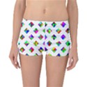 Rainbow Lattice Reversible Boyleg Bikini Bottoms View1