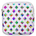 Rainbow Lattice Mini Square Pouch View1