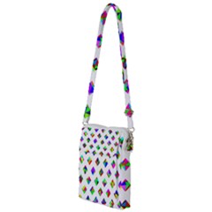 Rainbow Lattice Multi Function Travel Bag by Mariart