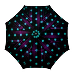 Sound Wave Frequency Golf Umbrellas