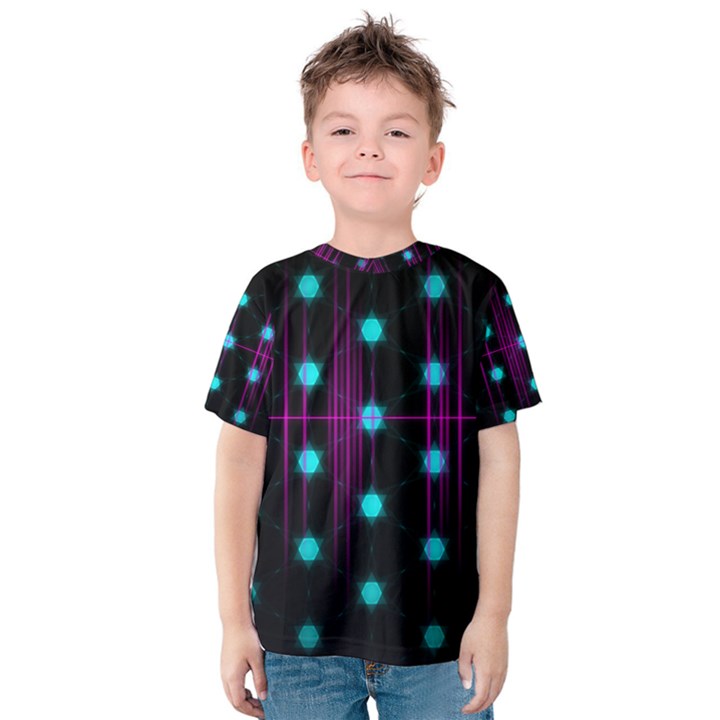 Sound Wave Frequency Kids  Cotton Tee