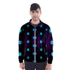 Sound Wave Frequency Men s Windbreaker