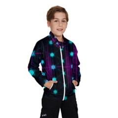 Sound Wave Frequency Kids  Windbreaker