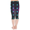 Sound Wave Frequency Kids  Capri Leggings  View2