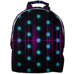 Sound Wave Frequency Mini Full Print Backpack by HermanTelo