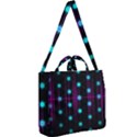 Sound Wave Frequency Square Shoulder Tote Bag View2