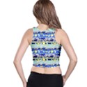 Lemonade Pattern Racer Back Crop Top View2