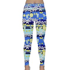 Lemonade Pattern Classic Yoga Leggings by bloomingvinedesign