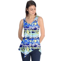 Lemonade Pattern Sleeveless Tunic by bloomingvinedesign