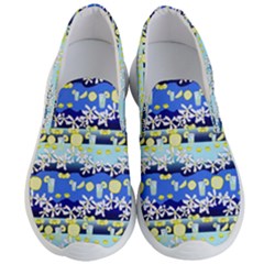 Lemonade Pattern Men s Lightweight Slip Ons by bloomingvinedesign