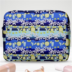 Lemonade Pattern Make Up Pouch (large) by bloomingvinedesign