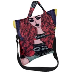 Sandy Fold Over Handle Tote Bag by snowwhitegirl