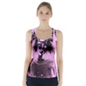 Sad Doll Pink Glow Racer Back Sports Top View1