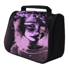 Sad Doll Pink Glow Full Print Travel Pouch (small) by snowwhitegirl