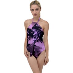 Sad Doll Pink Glow Go With The Flow One Piece Swimsuit by snowwhitegirl