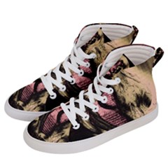 Ghostly Doll Men s Hi-top Skate Sneakers by snowwhitegirl