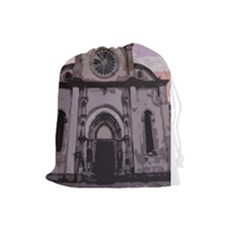 Cathedral Drawstring Pouch (large) by snowwhitegirl