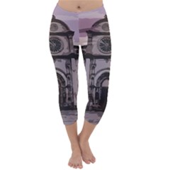 Cathedral Capri Winter Leggings  by snowwhitegirl