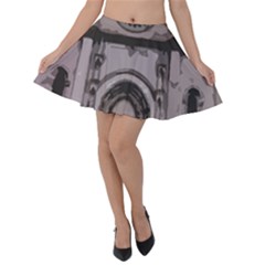 Cathedral Velvet Skater Skirt by snowwhitegirl