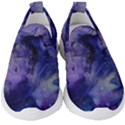 Blue purple ink                     Kids  Slip On Sneakers View1