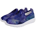 Blue purple ink                     Kids  Slip On Sneakers View2