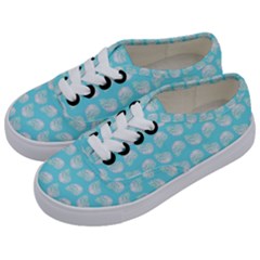 Glitched Candy Skulls Kids  Classic Low Top Sneakers by VeataAtticus