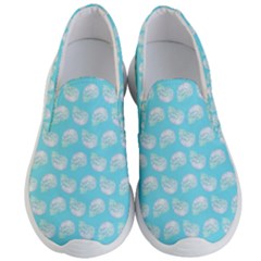 Glitched Candy Skulls Men s Lightweight Slip Ons by VeataAtticus