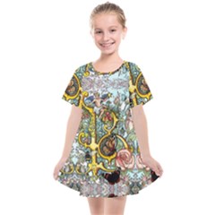 Initially Yours - The Illustrated Alphabet  b  - By Larenard Studios Kids  Smock Dress by LaRenard