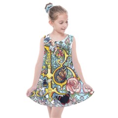 Initially Yours - The Illustrated Alphabet  b  - By Larenard Studios Kids  Summer Dress by LaRenard