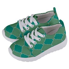 Tiles Arabesque Ottoman Bath Kids  Lightweight Sports Shoes by Wegoenart