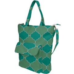 Tiles Arabesque Ottoman Bath Shoulder Tote Bag