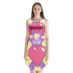 Seamless Repeating Tiling Tileable Sleeveless Chiffon Dress   by Wegoenart