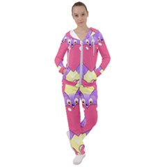 Seamless Repeating Tiling Tileable Women s Tracksuit by Wegoenart