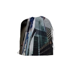 Architecture Frankfurt Reflection Drawstring Pouch (medium) by Wegoenart