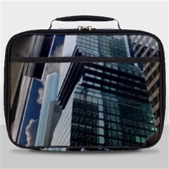 Architecture Frankfurt Reflection Full Print Lunch Bag by Wegoenart