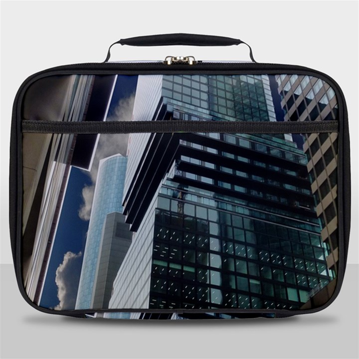 Architecture Frankfurt Reflection Full Print Lunch Bag