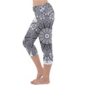 Mandala Meditation Zen Flower Yoga Capri Yoga Leggings View2