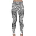 Mandala Meditation Zen Flower Yoga Lightweight Velour Classic Yoga Leggings View1