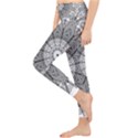 Mandala Meditation Zen Flower Yoga Lightweight Velour Classic Yoga Leggings View3