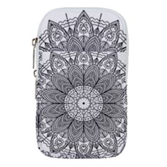 Mandala Meditation Zen Flower Yoga Waist Pouch (large)