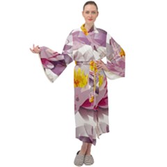 Seamless Repeating Tiling Tileable Maxi Tie Front Velour Kimono by Wegoenart