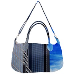 Architecture Frankfurt Houses Removal Strap Handbag by Wegoenart