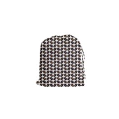 Coffee Beans Pattern Illustrator Drawstring Pouch (xs) by Wegoenart