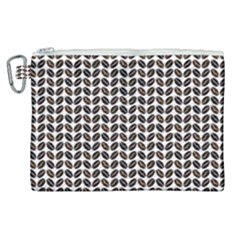 Coffee Beans Pattern Illustrator Canvas Cosmetic Bag (xl) by Wegoenart