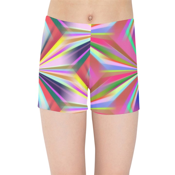 Seamless Repeating Tiling Tileable Abstract Kids  Sports Shorts