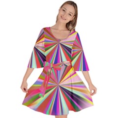 Seamless Repeating Tiling Tileable Abstract Velour Kimono Dress by Wegoenart