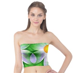 Seamless Repeating Tiling Tileable Flowers Tube Top by Wegoenart